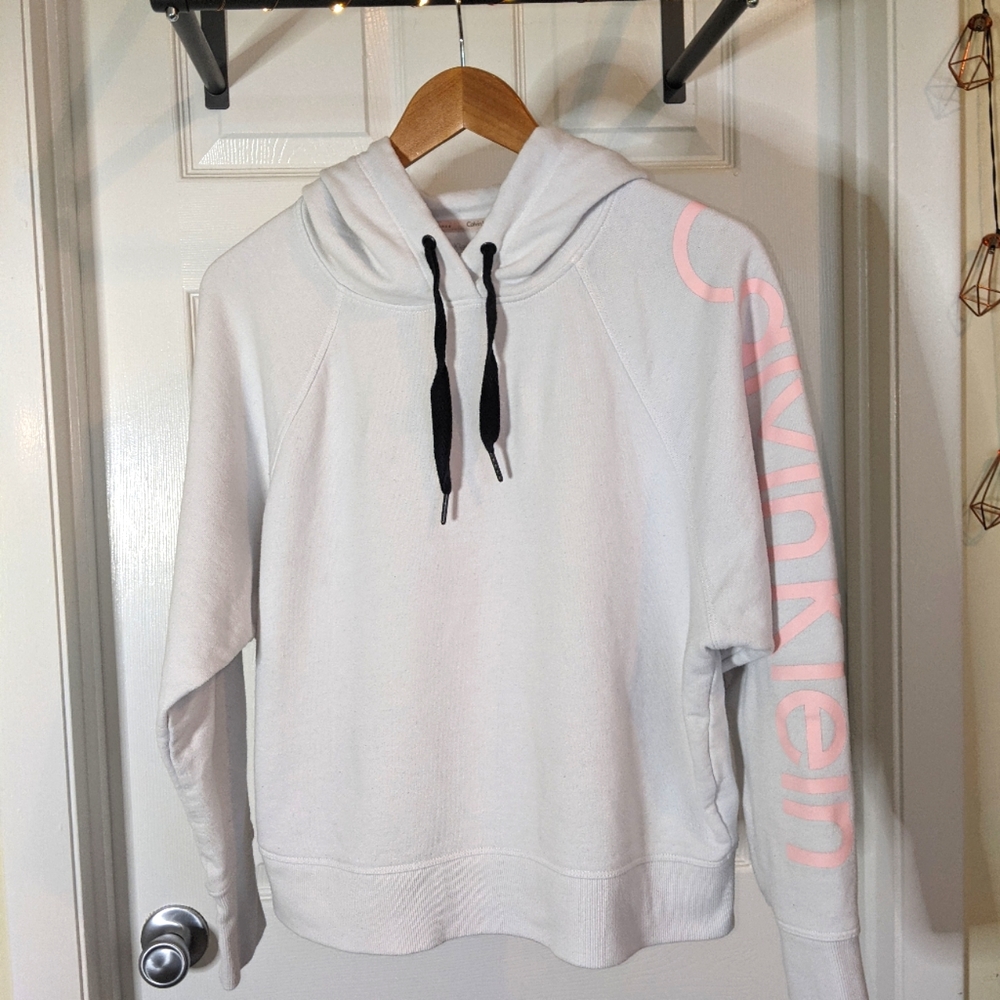 Calvin Klein Logo Crop Sweatshirt